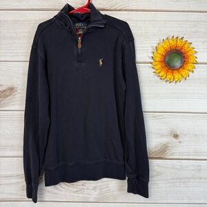 Polo Ralph Lauren Kids Quarter Zip Pullover Sweater M(10-12)‎